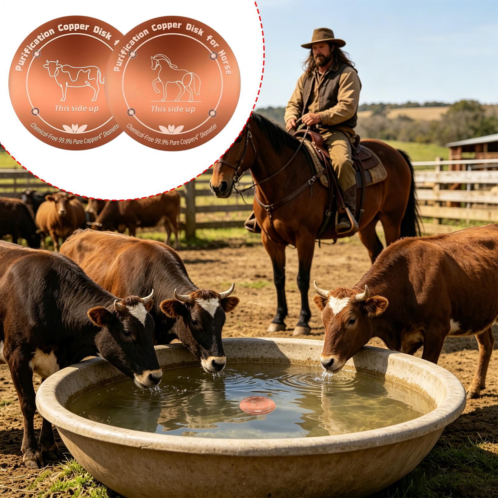Farming & Agriculture Word Stacks - Disco Purificador de Água para Animais