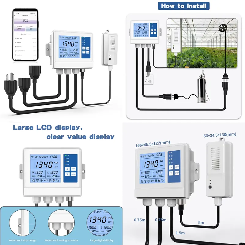 Farming In Agriculture - Controlador Climático Inteligente Wifi para Agricultura