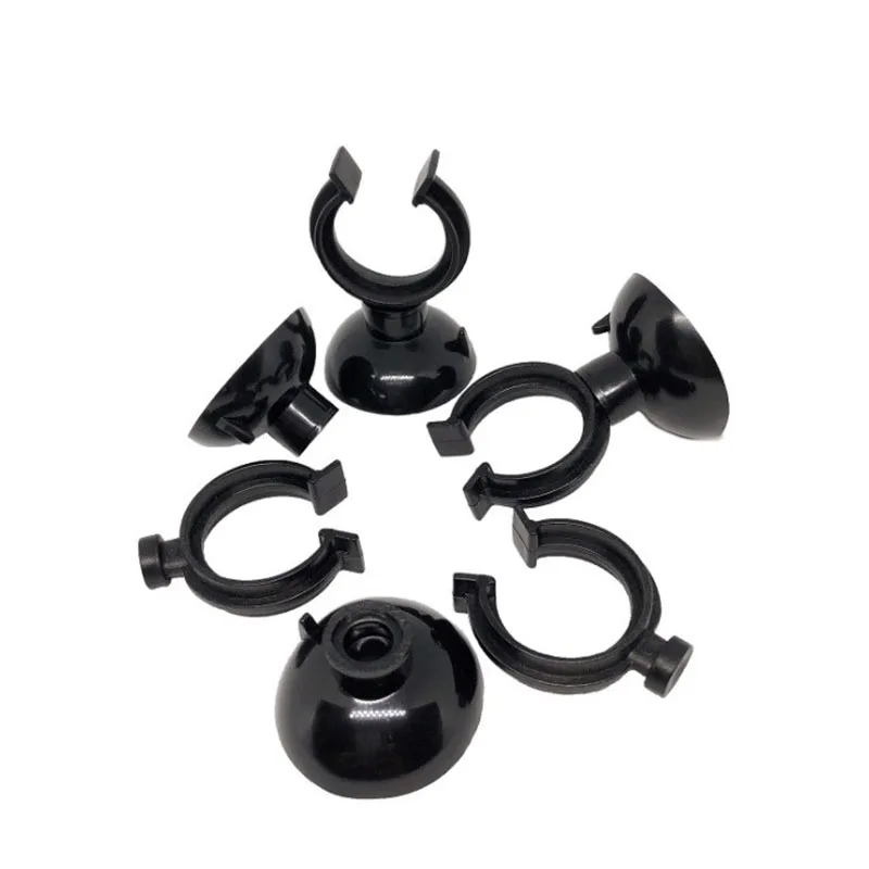 5/10 pçs preto aquário ventosa - Aquaculture Aerator Pump avaliação e preço