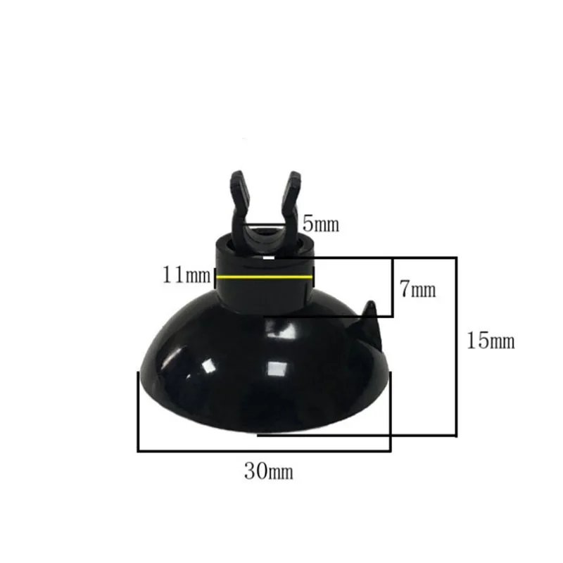 5/10 pçs preto aquário ventosa - Aquaculture Aerator Pump avaliação e preço