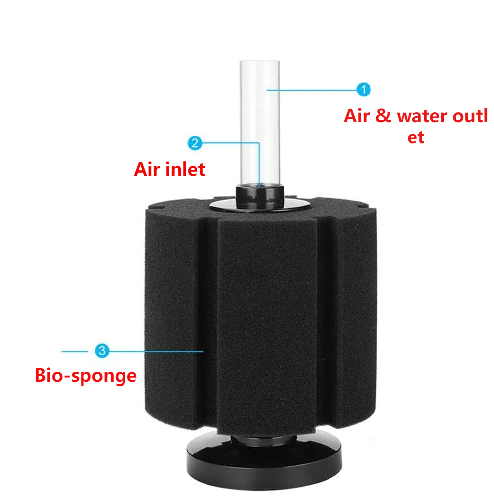 Esponja de filtro de aquário p - Aquaculture Aerator Pump avaliação e preço