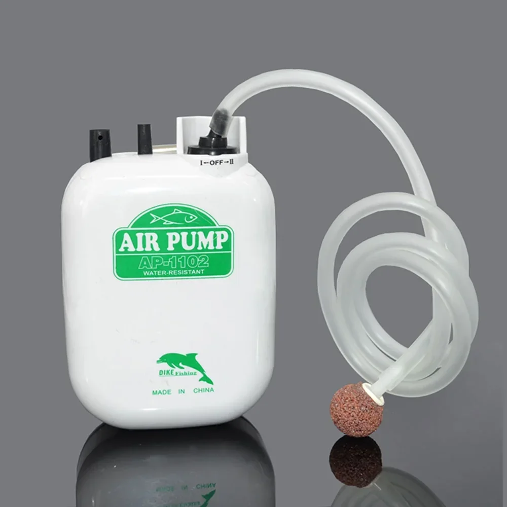 Bomba de ar de pesca com bater - Aquaculture Aerator Pump avaliação e preço