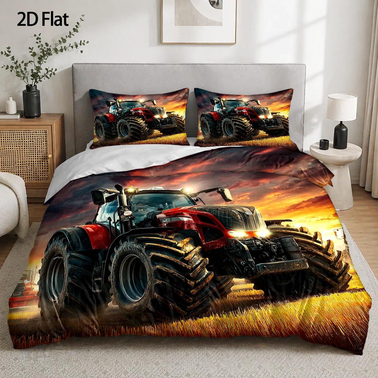 Conjunto de Capa de Edredom de - Agriculture Farming Cartoon avaliação e preço