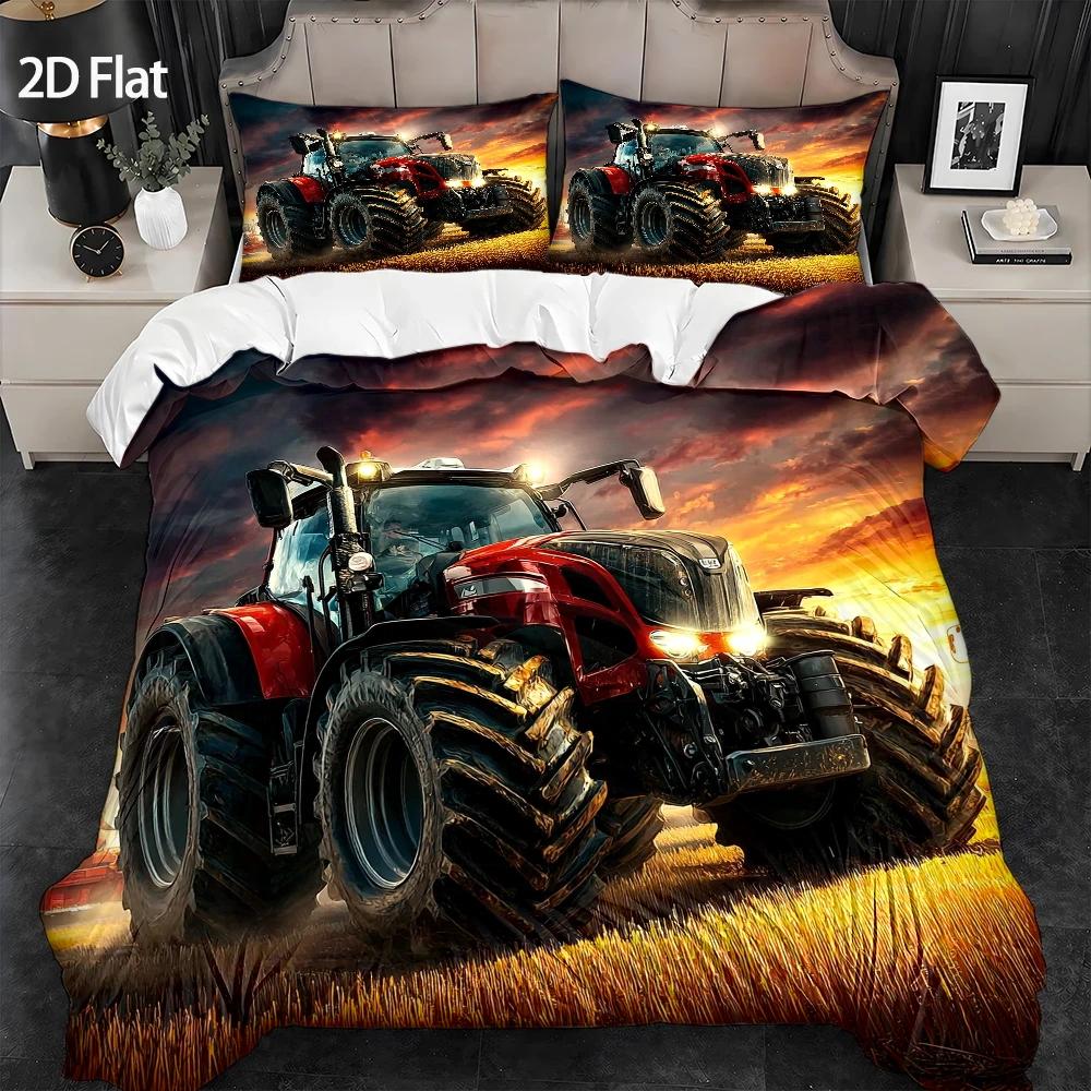 Conjunto de Capa de Edredom de - Agriculture Farming Cartoon avaliação e preço
