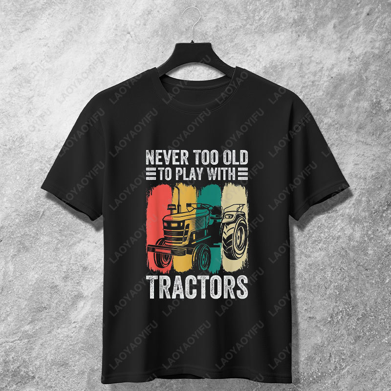 Camiseta gráfica engraçada com - Agriculture Farming Cartoon avaliação e preço