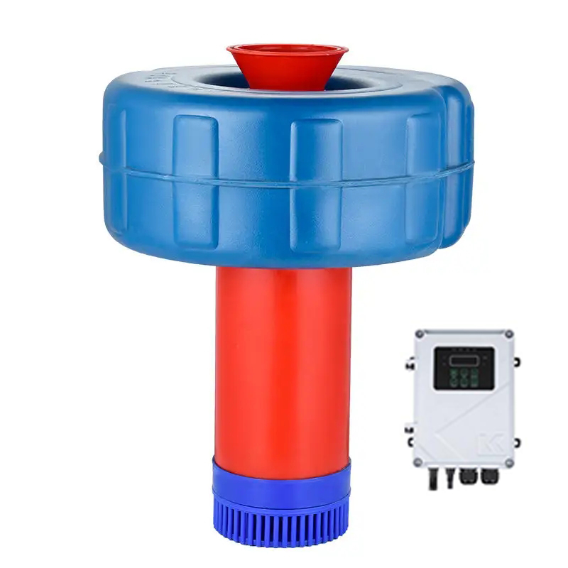 Bomba de Oxigênio Solar Flutua - Aquaculture Aerator Pump avaliação e preço
