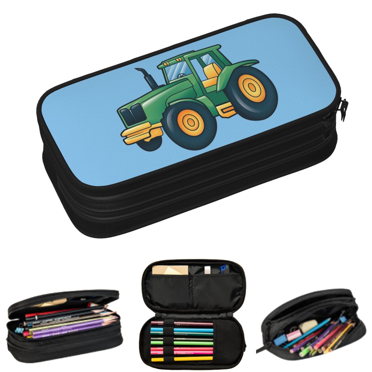 Estojo de lápis com desenho de - Agriculture Farming Cartoon avaliação e preço